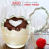  Trứng Thủy Tinh Cao cấp  | Tùy Chọn Dung Tích 