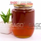 Hũ Thủy Tinh Tròn 800ml Nắp Thiết | Thủy Tinh Cao Cấp 