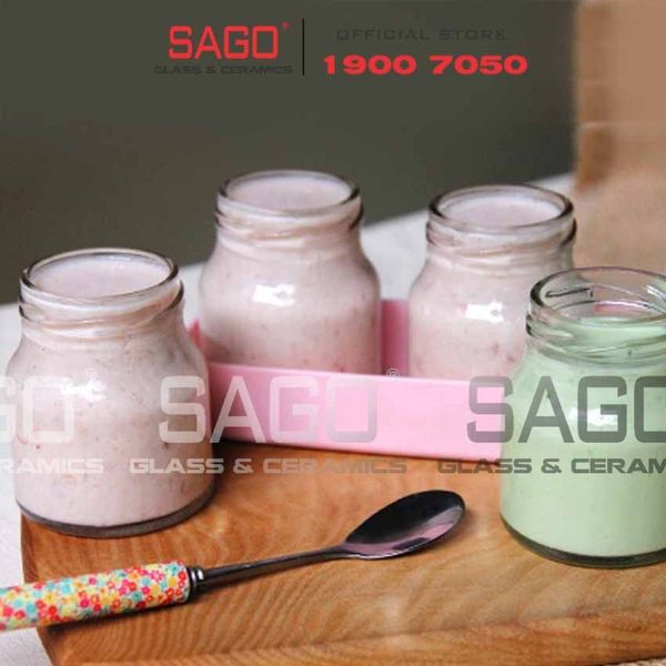  Hũ Thủy Tinh GNP 100ml Nắp Thiết | Thủy Tinh Cao Cấp 