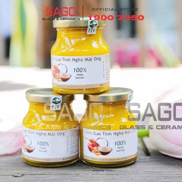  Hũ Thủy Tinh GNP 100ml Nắp Thiết | Thủy Tinh Cao Cấp 