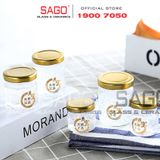  Hũ Thủy Tinh Đựng Yến Nắp Thiết Cao Cấp | Tùy Chọn Dung Tích 