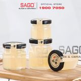  Hũ Thủy Tinh Đựng Yến Nắp Thiết Cao Cấp | Tùy Chọn Dung Tích 