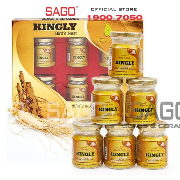  Hũ Thủy Tinh Đựng Yến Nắp Thiết Cao Cấp | Tùy Chọn Dung Tích 