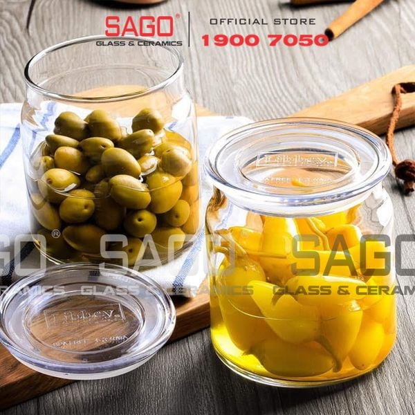  LIBBEY 1002 - Hũ Thủy Tinh Classic Storage Jar 1000ml | Thủy Tinh Cao Cấp 