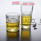 HONGLI 0611 - Ly Thủy Tinh Hongli Radiant Beverage Glass 325ml | Thủy Tinh Cao Cấp 