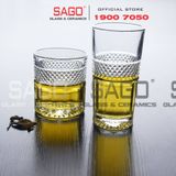  HONGLI 0611 - Ly Thủy Tinh Hongli Radiant Beverage Glass 325ml | Thủy Tinh Cao Cấp 