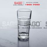  HONGLI 0611 - Ly Thủy Tinh Hongli Radiant Beverage Glass 325ml | Thủy Tinh Cao Cấp 