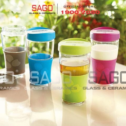  Luminarc J9991 - Ly Thủy Tinh Giữ Nhiệt Luminarc Transportable 500ml | Thủy Tinh Cao Cấp 