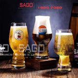  DELI J3468-2 - Ly Thủy Tinh Deli Craft Beer Glass 500ml | Thủy Tinh Cao Cấp 