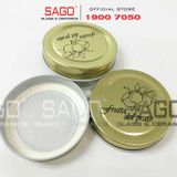  Hũ Thủy Tinh Frutta Del Pratp Xanh 500ml nắp Thiết | Thủy Tinh Cao Cấp 