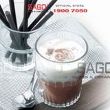  Lucky 104007 - Ly Kem Thủy Tinh Lucky Hai Tầng 202ml  | Nhập Khẩu Thái Lan 