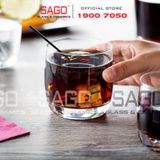  Deli ES5302 - Ly Thủy Tinh Deli Trà Đá Bầu 315ml | Thủy Tinh Cao Cấp 