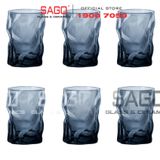  Bormioli Rocco 340422MP - Ly Thủy Tinh Bormioli Rocco Sorgente Màu Xanh Khói 300ml | Nhập Khẩu Italia 