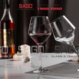  IDELITA 83BG45 - Ly thủy tinh Pha Lê IDELITA Diamond Red Wine Crystal Glasses 450ml | Thủy Tinh Pha Lê Cao cấp 