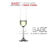  IDELITA 83CB25 - Ly thủy tinh Pha Lê IDELITA Diamond Flute Champagne Crystal Glasses 250ml | Thủy Tinh Pha Lê Cao cấp 