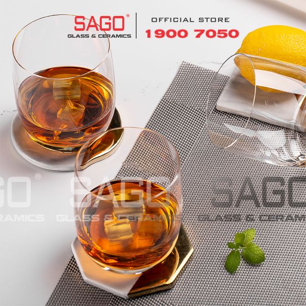  IDELITA 99DR34 - Ly thủy tinh Pha Lê IDELITA Rhine Charm Double Rock Crystal glasses 340ml | Thủy Tinh Pha Lê Cao cấp 
