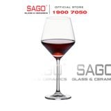  IDELITA 83BG45 - Ly thủy tinh Pha Lê IDELITA Diamond Red Wine Crystal Glasses 450ml | Thủy Tinh Pha Lê Cao cấp 