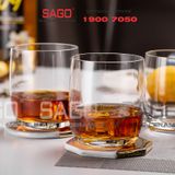  IDELITA 99DR34 - Ly thủy tinh Pha Lê IDELITA Rhine Charm Double Rock Crystal glasses 340ml | Thủy Tinh Pha Lê Cao cấp 