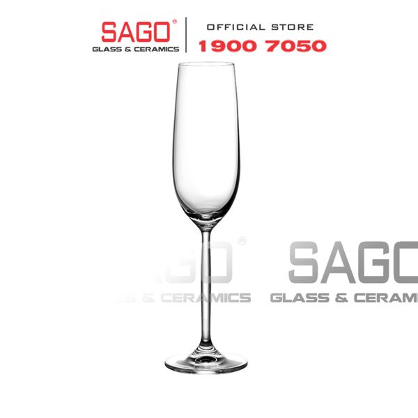  IDELITA 88CP25 - Ly thủy tinh Pha Lê IDELITA Danube Melodic Flute Champagne Crystal glasses 250ml | Thủy Tinh Pha Lê Cao cấp 