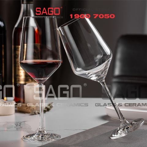  IDELITA 83CD45 - Ly thủy tinh Pha Lê IDELITA Diamond White Wine Crystal Glasses 400ml | Thủy Tinh Pha Lê Cao cấp 