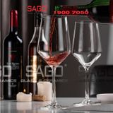  IDELITA 83BJ54 - Ly thủy tinh Pha Lê IDELITA Diamond Red Wine Crystal Glasses 540ml | Thủy Tinh Pha Lê Cao cấp 