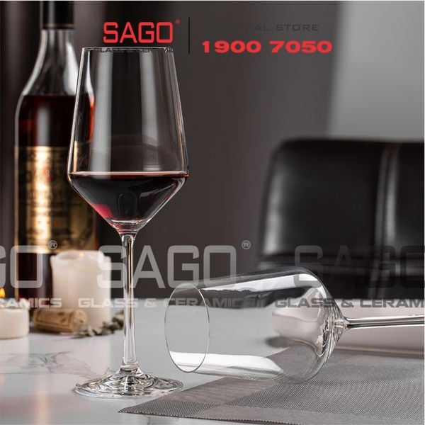  IDELITA 83CD45 - Ly thủy tinh Pha Lê IDELITA Diamond White Wine Crystal Glasses 400ml | Thủy Tinh Pha Lê Cao cấp 