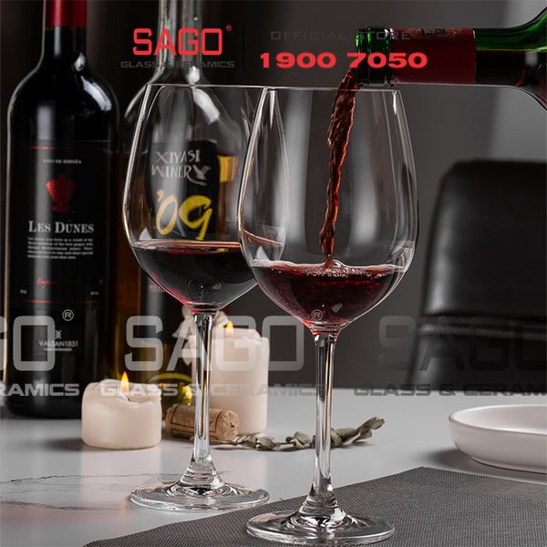  IDELITA 96CB51 - Ly thủy tinh Pha Lê IDELITA Seine Red wine Crystal glasses 510ml | Thủy Tinh Pha Lê Cao cấp 