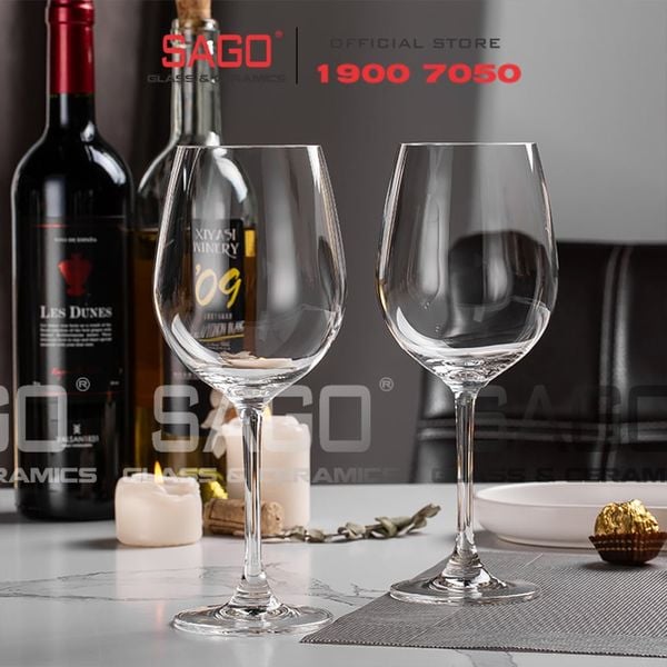  IDELITA 96CB51 - Ly thủy tinh Pha Lê IDELITA Seine Red wine Crystal glasses 510ml | Thủy Tinh Pha Lê Cao cấp 