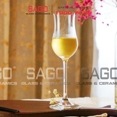  IDELITA 99GP10 - Ly thủy tinh Pha Lê IDELITA Rhine Charm Sherry Crystal glasses 100ml | Thủy Tinh Pha Lê Cao cấp 