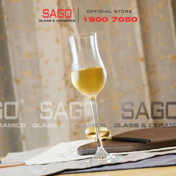  IDELITA 99GP10 - Ly thủy tinh Pha Lê IDELITA Rhine Charm Sherry Crystal glasses 100ml | Thủy Tinh Pha Lê Cao cấp 