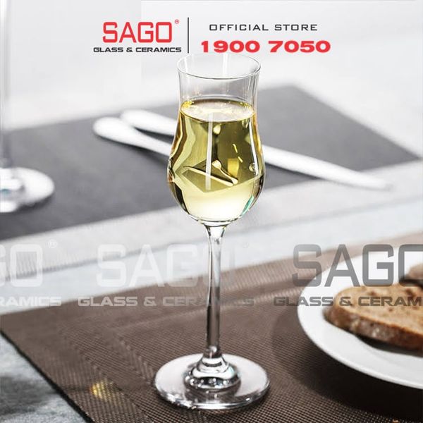  IDELITA 99GP10 - Ly thủy tinh Pha Lê IDELITA Rhine Charm Sherry Crystal glasses 100ml | Thủy Tinh Pha Lê Cao cấp 
