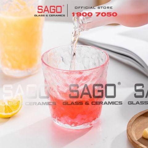  Deli KB047-1 - Ly Thủy Tinh Deli Soda Lime Rock Glass 260ml | Thủy Tinh Cao Cấp 