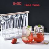  Deli ES7018.1 - Ly Thủy Tinh Deli Legxiton Hi Ball 380ml | Thủy Tinh Cao Cấp 