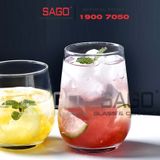  Deli ES7018.1 - Ly Thủy Tinh Deli Legxiton Hi Ball 380ml | Thủy Tinh Cao Cấp 