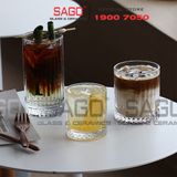  INS DM327.2 - Ly Thủy Tinh INS Diamonds Elisa Rock Glass 270ml | Thủy Tinh Cao Cấp 