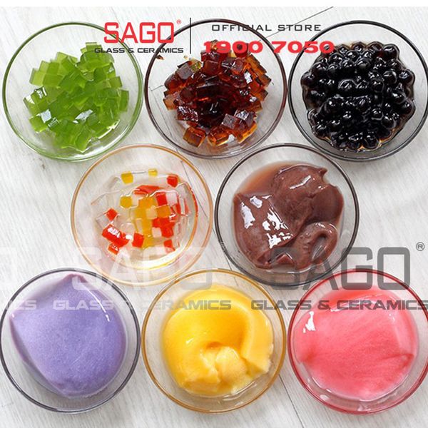  Union 398 -  Chén Thủy Tinh Union Assurance Bowl Đường kính 3.5" | Thủy Tinh Cao Cấp Nhập Khẩu Thái Lan 