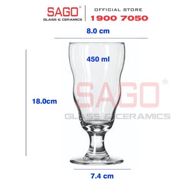  King Dealay JX3722 - Ly thuy tinh King dealay Gorvernor Clintony soda glass 450ml | Thủy tinh Cao Cấp 