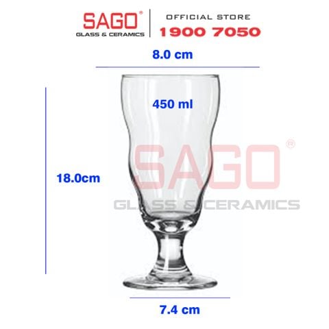  King Dealay JX3722 - Ly thuy tinh King dealay Gorvernor Clintony soda glass 450ml | Thủy tinh Cao Cấp 