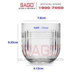  LIBBEY 802485 - Ly Thủy Tinh Libbey The Gats 360ml | Nhập Khẩu E.U 