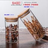  Hũ Thủy Tinh nắp Gỗ Tre cao Cấp | Tùy Chọn Dung Tích 
