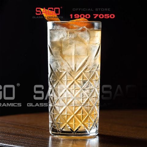  Pasabahce 520205 - Ly Thủy Tinh Pasabahce Timeless Long Drink 365ml | Nhập Khẩu Thổ Nhĩ Kỳ 