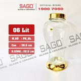  PH 6.0 - Bình Sâm Phú Hòa 6.0 Lít | Bình Sâm Cao Cấp Việt Nam 