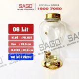  PH 6.0 - Bình Sâm Phú Hòa 6.0 Lít | Bình Sâm Cao Cấp Việt Nam 