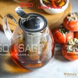  Wilmax England 888801/A - Bình Trà Thủy Tinh Wilmax Thermo Tea Pot 600ml | Thủy Tinh Cao Cấp Chịu Nhiệt 