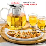  Wilmax England 888801/A - Bình Trà Thủy Tinh Wilmax Thermo Tea Pot 600ml | Thủy Tinh Cao Cấp Chịu Nhiệt 