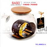  Wilmax England 888824/A - Bình Trà Thủy Tinh Wilmax Thermo Tea Pot 1200ml | Thủy Tinh Cao Cấp Chịu Nhiệt 