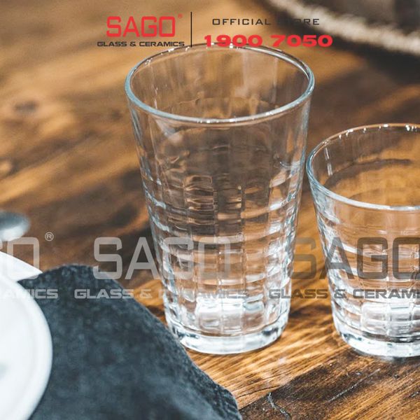  DURALEX D1062A - Ly Thủy Tinh Cường Lực Duralex Prisme Long Drink Glass 500ml | Nhập Khẩu Pháp 