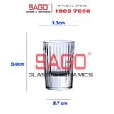  King Dealay JX5024 - Ly Thủy Tinh King Dealay Strip shot glass 15ml | Thủy tinh Cao Cấp 