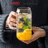  King Dealay JX.YLG - Ly Thủy Tinh King Dealay Can Glass 486ml | Thủy tinh Cao Cấp 