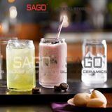  King Dealay JX.YLG - Ly Thủy Tinh King Dealay Can Glass 486ml | Thủy tinh Cao Cấp 